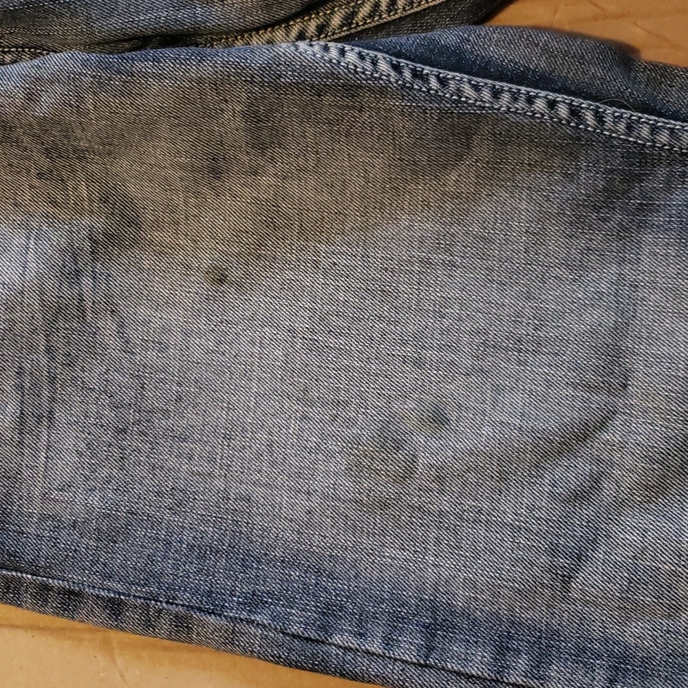 2 pair young man's jeans